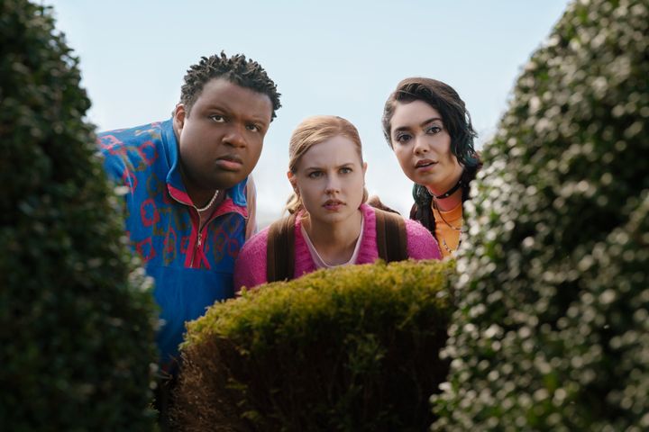 From left: Jaquel Spivey, Angourie Rice and Auli'i Cravalho in 2024's "Mean Girls."