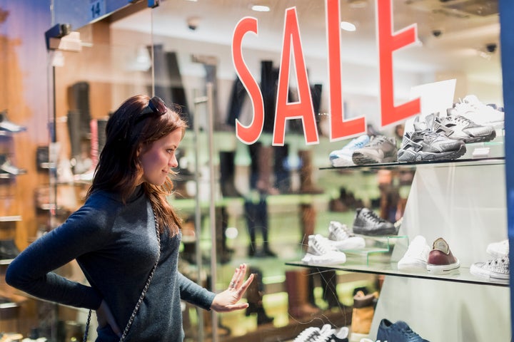 Try to avoid sale alerts or bricks-and-mortar stores that tempt your spaving impulses.