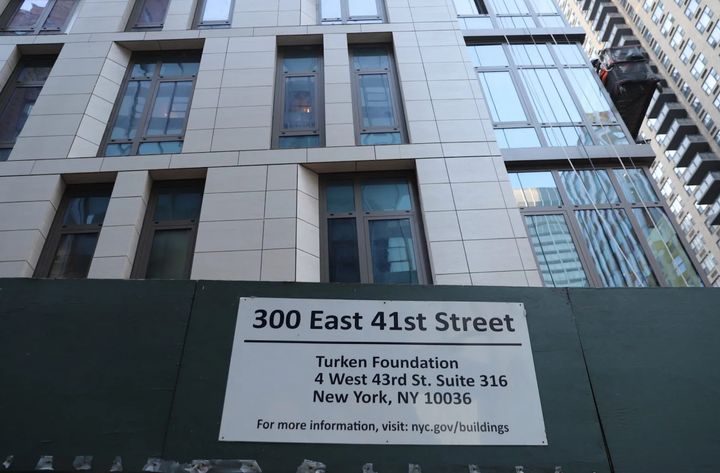 The Turken Foundation is constructing the 21-story Turken House in Manhattan, Nov. 8, 2023.
