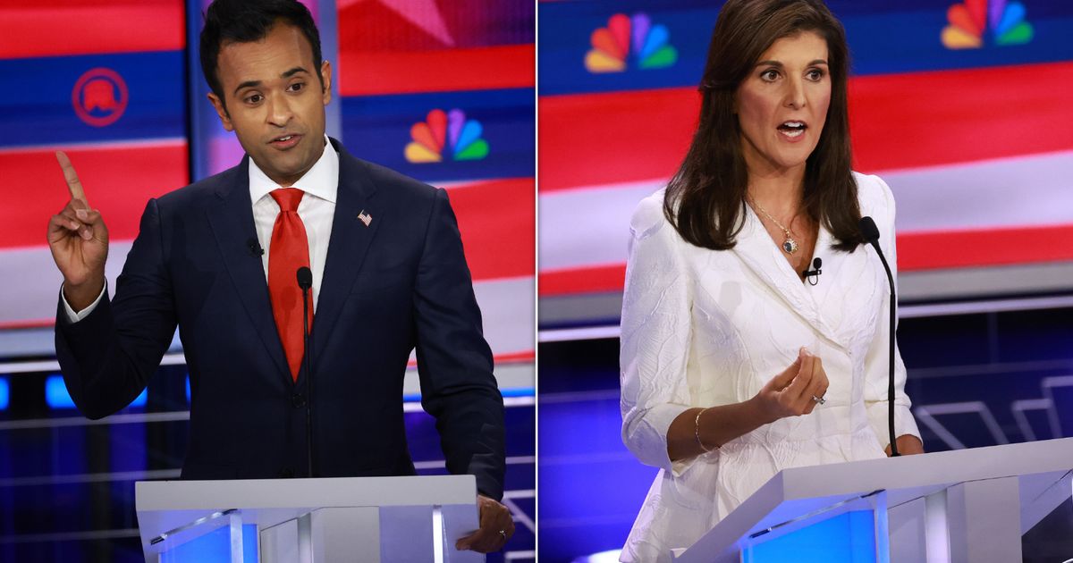 Vivek Ramaswamy Calls Nikki Haley ‘Dick Cheney In 3-Inch Heels’ During Debate