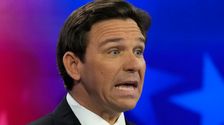 Ron DeSantis' Most Unsettling Habit Resurfaces At GOP Debate, Gives People The Creeps