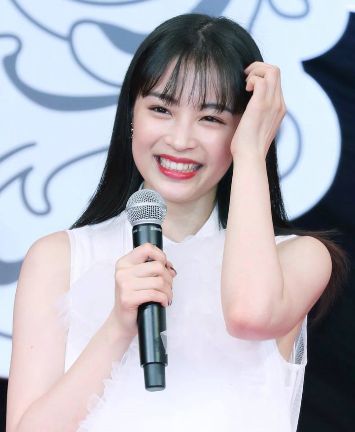 広瀬すずさん=2019年12月13日