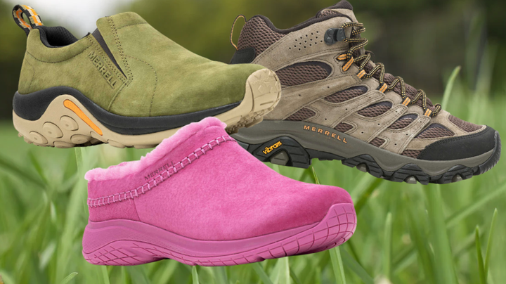 Merrell's <a href="https://merrel.prf.hn/click/camref:1101lqVge/pubref:6564243ee4b05f498ba0e484/destination:https://www.merrell.com/US/en/jungle-moc/17703M.html" target="_blank" role="link" rel="sponsored" class=" js-entry-link cet-external-link" data-vars-item-name="Jungle Moc" data-vars-item-type="text" data-vars-unit-name="6564243ee4b05f498ba0e484" data-vars-unit-type="buzz_body" data-vars-target-content-id="https://merrel.prf.hn/click/camref:1101lqVge/pubref:6564243ee4b05f498ba0e484/destination:https://www.merrell.com/US/en/jungle-moc/17703M.html" data-vars-target-content-type="url" data-vars-type="web_external_link" data-vars-subunit-name="article_body" data-vars-subunit-type="component" data-vars-position-in-subunit="4">Jungle Moc</a>, <a href="https://merrel.prf.hn/click/camref:1101lqVge/pubref:6564243ee4b05f498ba0e484/destination:https://www.merrell.com/US/en/encore-ice-5/58192W.html" target="_blank" role="link" rel="sponsored" class=" js-entry-link cet-external-link" data-vars-item-name="Encore Ice 5" data-vars-item-type="text" data-vars-unit-name="6564243ee4b05f498ba0e484" data-vars-unit-type="buzz_body" data-vars-target-content-id="https://merrel.prf.hn/click/camref:1101lqVge/pubref:6564243ee4b05f498ba0e484/destination:https://www.merrell.com/US/en/encore-ice-5/58192W.html" data-vars-target-content-type="url" data-vars-type="web_external_link" data-vars-subunit-name="article_body" data-vars-subunit-type="component" data-vars-position-in-subunit="5">Encore Ice 5</a> and <a href="https://merrel.prf.hn/click/camref:1101lqVge/pubref:6564243ee4b05f498ba0e484/destination:https://www.merrell.com/US/en/moab-3-mid/52850W.html?dwvar_52850W_color=J035870#cgid=moab-3-collection&prefn1=isOnSale&prefv1=false&start=1" target="_blank" role="link" rel="sponsored" class=" js-entry-link cet-external-link" data-vars-item-name="Moab 3" data-vars-item-type="text" data-vars-unit-name="6564243ee4b05f498ba0e484" data-vars-unit-type="buzz_body" data-vars-target-content-id="https://merrel.prf.hn/click/camref:1101lqVge/pubref:6564243ee4b05f498ba0e484/destination:https://www.merrell.com/US/en/moab-3-mid/52850W.html?dwvar_52850W_color=J035870#cgid=moab-3-collection&prefn1=isOnSale&prefv1=false&start=1" data-vars-target-content-type="url" data-vars-type="web_external_link" data-vars-subunit-name="article_body" data-vars-subunit-type="component" data-vars-position-in-subunit="6">Moab 3</a>.