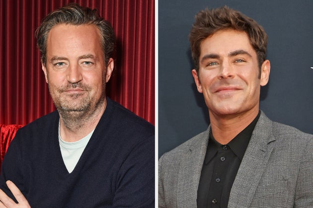 Matthew Perry and Zac Efron