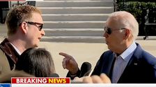 Joe Biden And Fox News' Peter Doocy Go At It On White House South Lawn