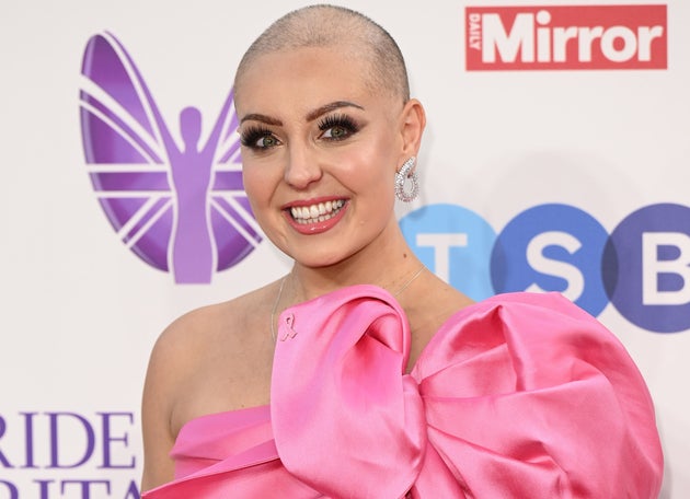 Amy Dowden at the Pride Of Britain Awards earlier this year