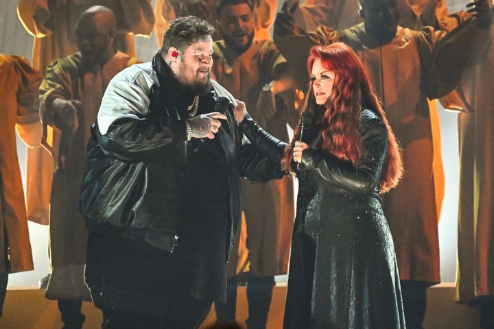 Wynonna Judd (right) decided to "come clean" with fans after joining Jelly Roll for a performance at the CMA Awards on Wednesday.