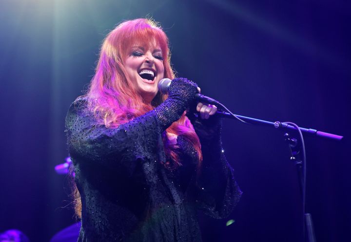 Wynonna Judd on stage last month