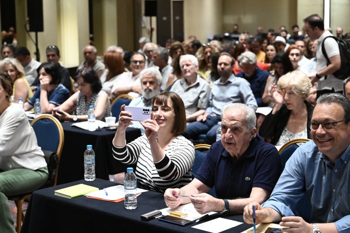 Συνεδρίαση της Κεντρικής Επιτροπής του ΣΥΡΙΖΑ - Προοδευτική Συμμαχία. Σάββατο 15 Ιουλίου 2023 (ΤΑΤΙΑΝΑ ΜΠΟΛΑΡΗ / EUROKINISSI)