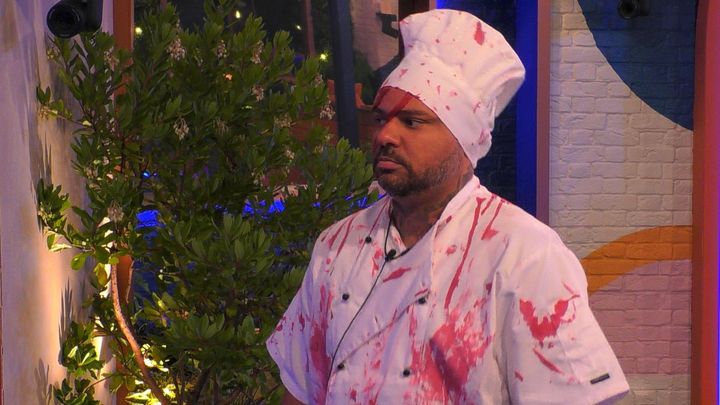 Former Big Brother housemate Dylan confronted Trish and Noky during the show's Halloween twist