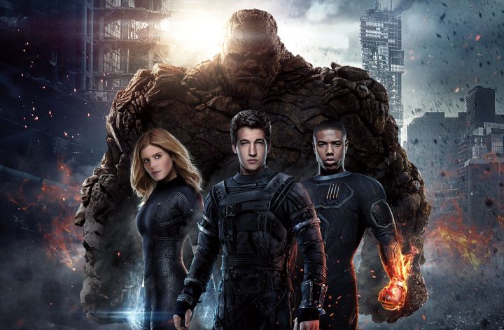 Jamie Bell, Kate Mara, Miles Teller, Michael B. Jordan as the previous Fantastic Four in 2015 