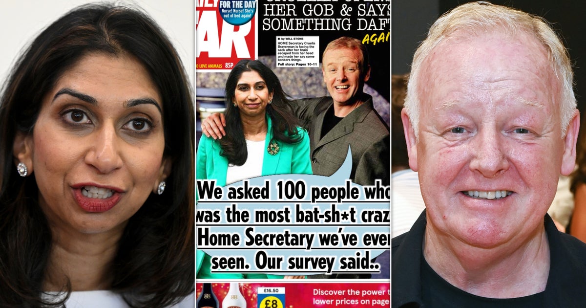 Les Dennis Has Made The Daily Star's Brutal Suella Braverman Front Page Just That Little Bit Better - Vimarsana News