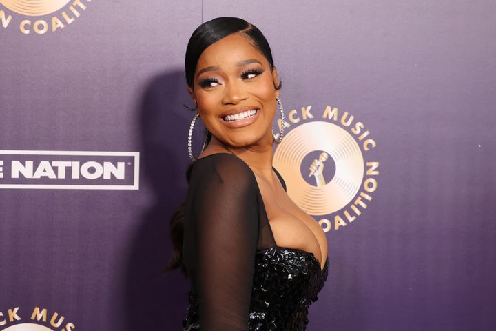 Keke palmer attends the 2023 music in action awards in beverly hills, california.