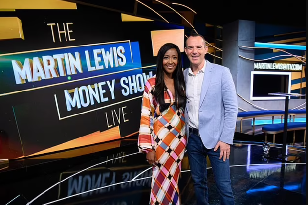 Angellica Bell and Martin Lewis