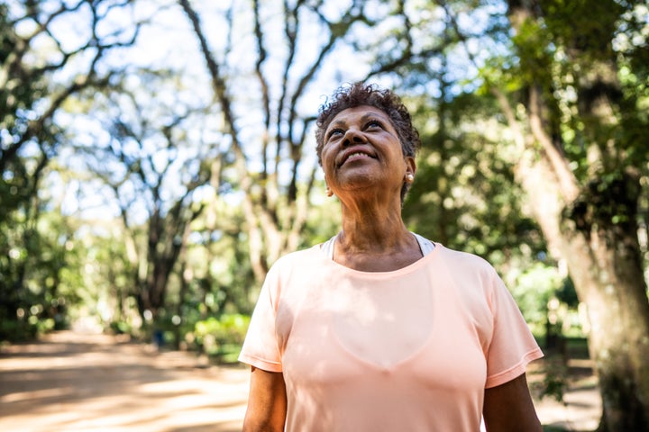 Getting out in nature can be one way to take care of yourself during stressful times.