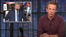 Seth Meyers Has 3 Blistering Words For Trump’s Second Term Plans Seth Meyers Has 3 Blistering Words For Trump’s Second Term Plans
