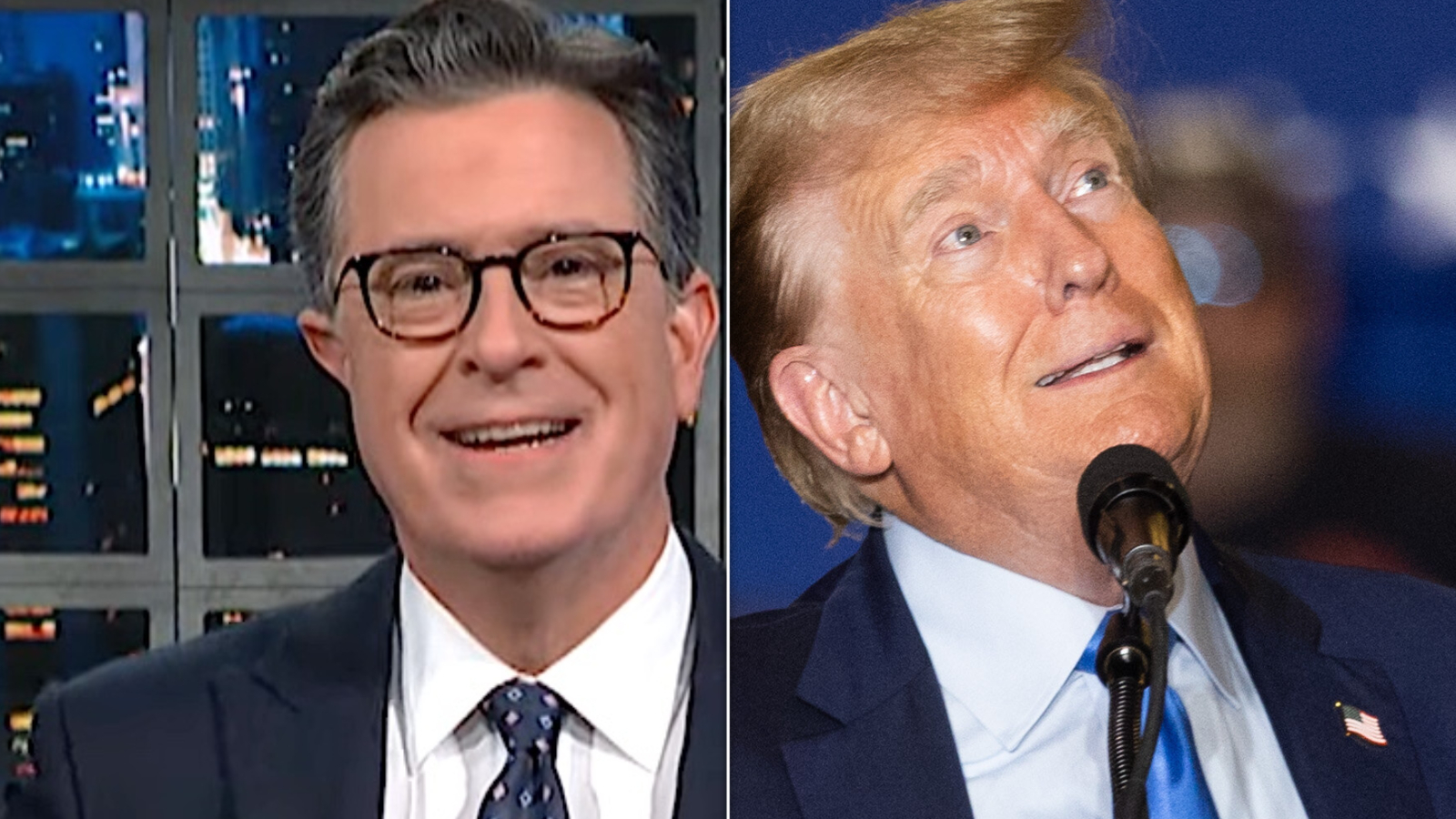 Colbert Gives Trump Blunt Message About Who He'll Meet In Hell ...