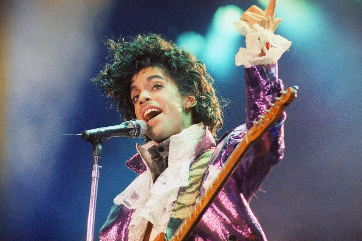 Prince, 18 Φεβρουαρίου 1985, Καλιφόρνια. (AP Photo/Liu Heung Shing, File)