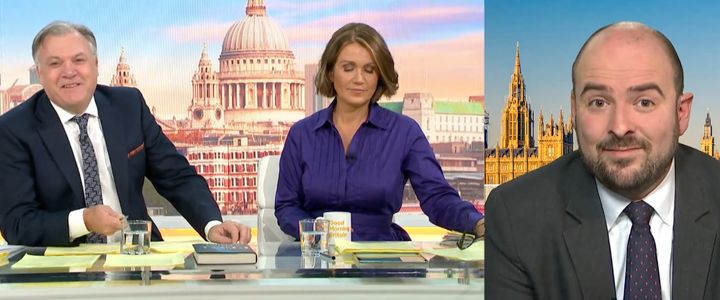 Ed Balls clashed with Richard Holden on Good Morning Britain.