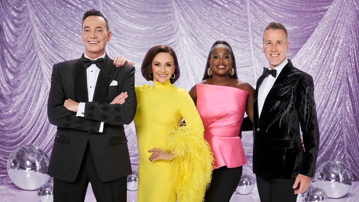 Shirley with her fellow Strictly judges pictured ahead of this year's series