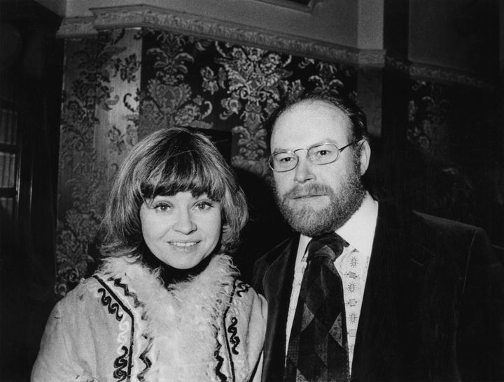 Timothy West and Prunella Scales in 1976, over a decade into their marriage