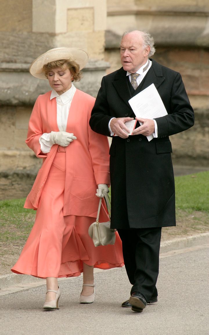 The couple at the wedding of King Charles and Queen Camilla