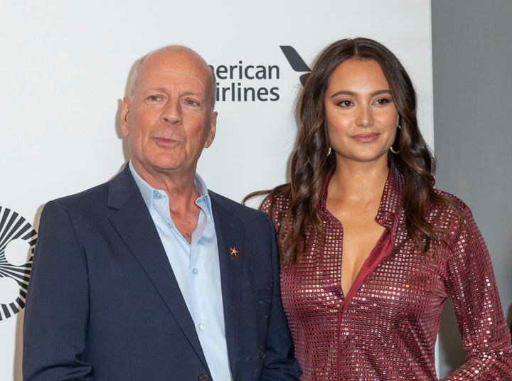 Bruce Willis and Emma Heming Willis 