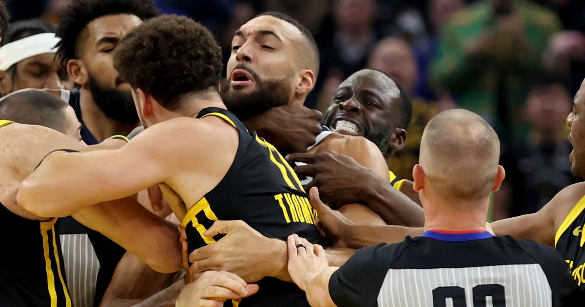 Draymond Green Puts Rudy Gobert In Chokehold And The Replay Is Alarming