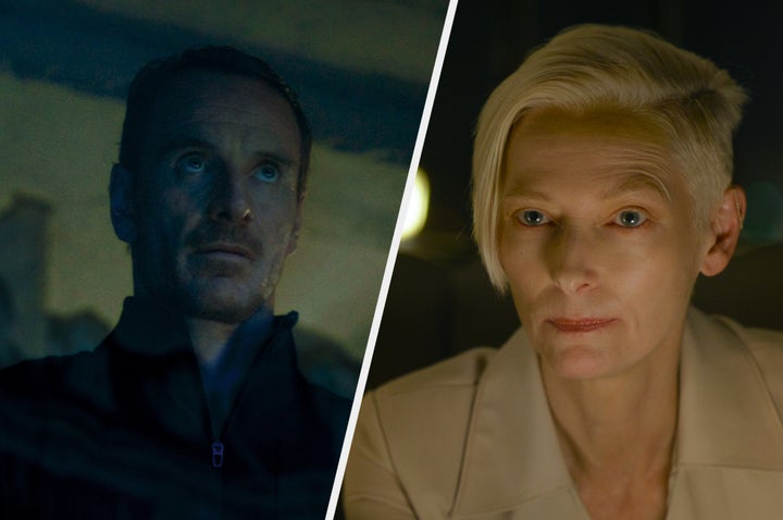 Michael Fassbender and Tilda Swinton in Netflix's The Killer