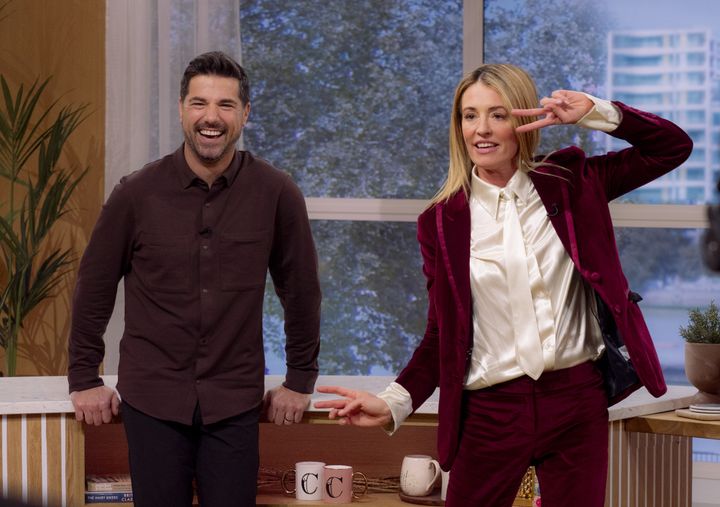 Craig Doyle and Cat Deeley on This Morning