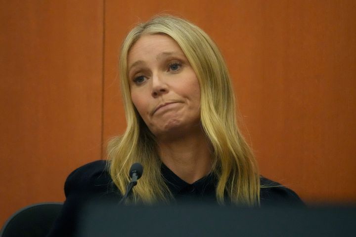 Gwyneth Paltrow testifies during her trial on March 24, 2023