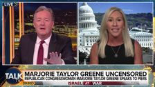 Piers Morgan And Marjorie Taylor Greene Throw Down In Prickly Interview