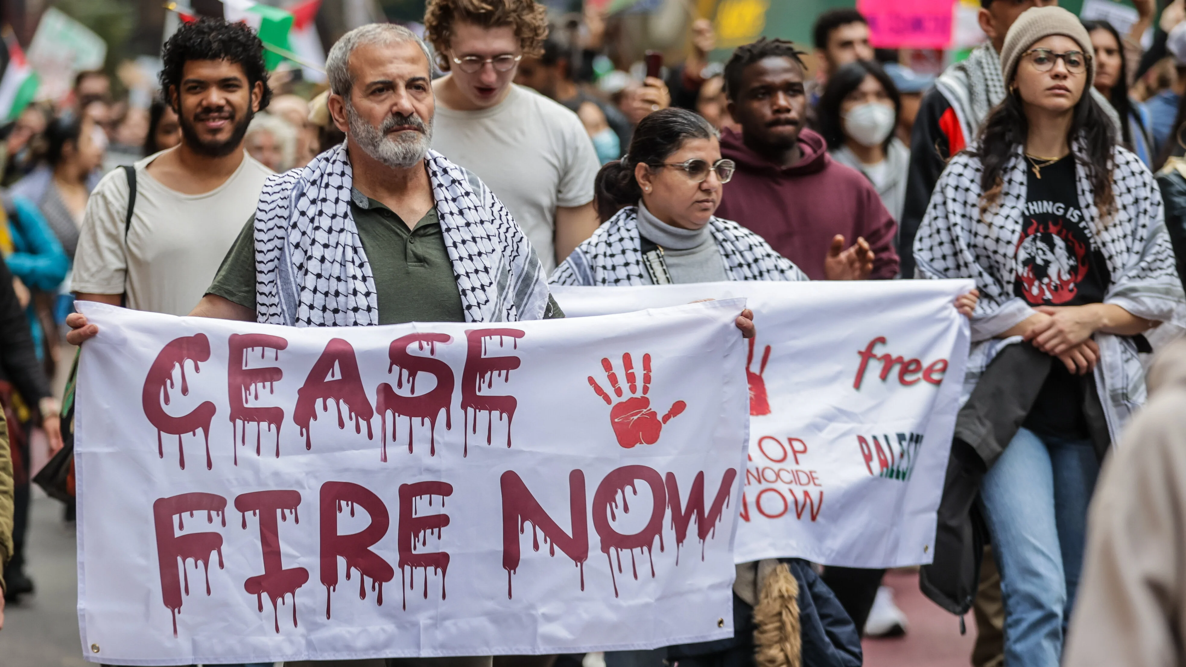 Pro-Palestinian activists face hostility, fear and threats
