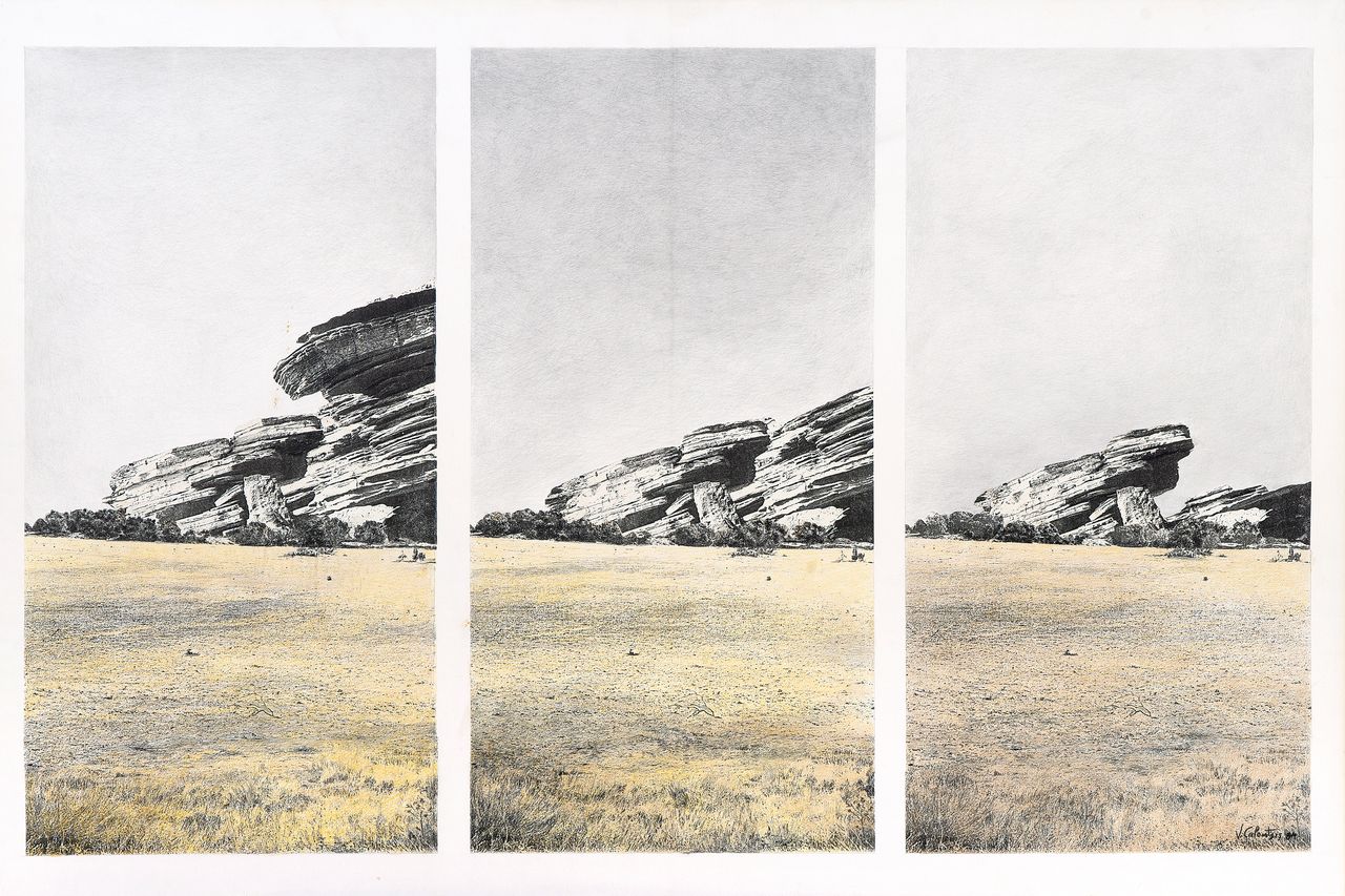 Βαλέριος Καλούτσης, Composition of a Landscape #2, 1984