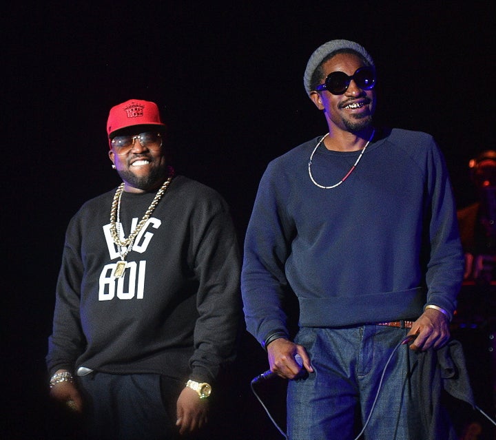 Big Boi (left) and André 3000 released their Outkast debut album, "Southernplayalisticadillacmuzik," in 1994.