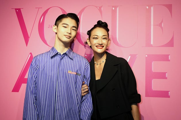 冨永愛さんと冨永章胤さん