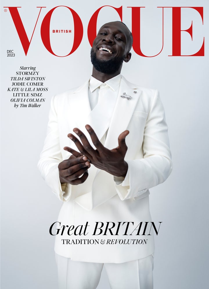 Stormzy on the cover of British Vogue