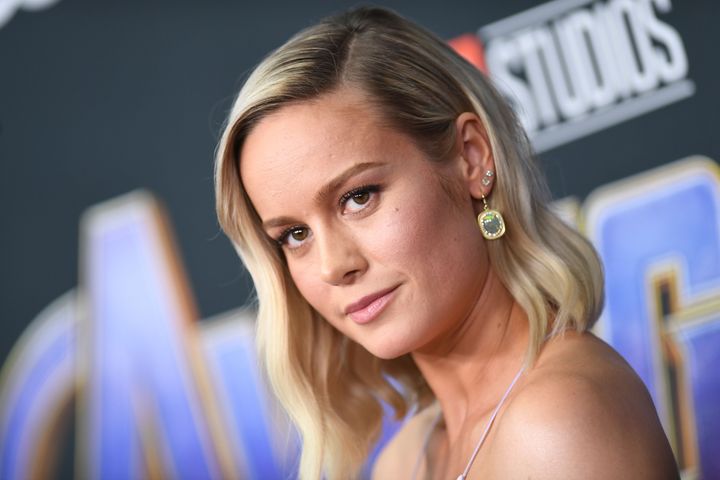 Brie Larson arrives for the premiere of Marvel Studios' "Avengers: Endgame" on April 22, 2019, in Los Angeles. She portrays Captain Marvel in "The Marvels."
