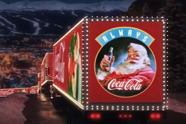 The Coca-Cola Christmas trucks are one of the biggest signs that Christmas is on the way