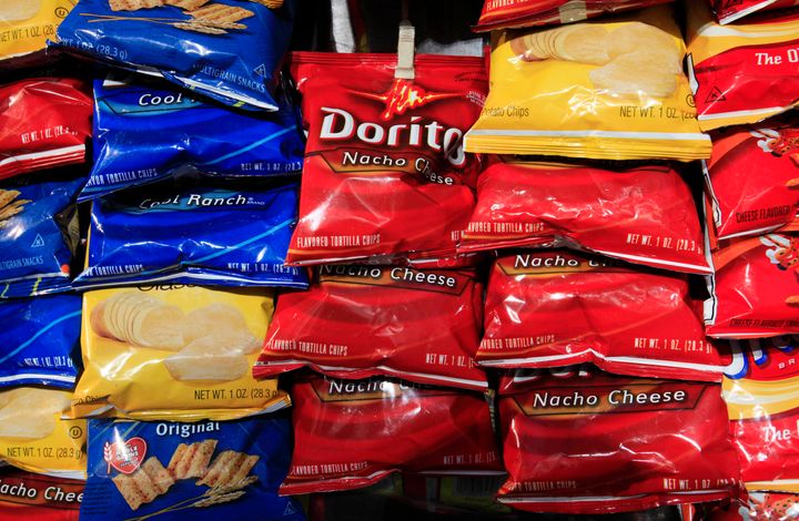 PepsiCo produces dozens of snack food brands, including Lay’s potato chips, Doritos, Fritos, Cheetos and Sun Chips.