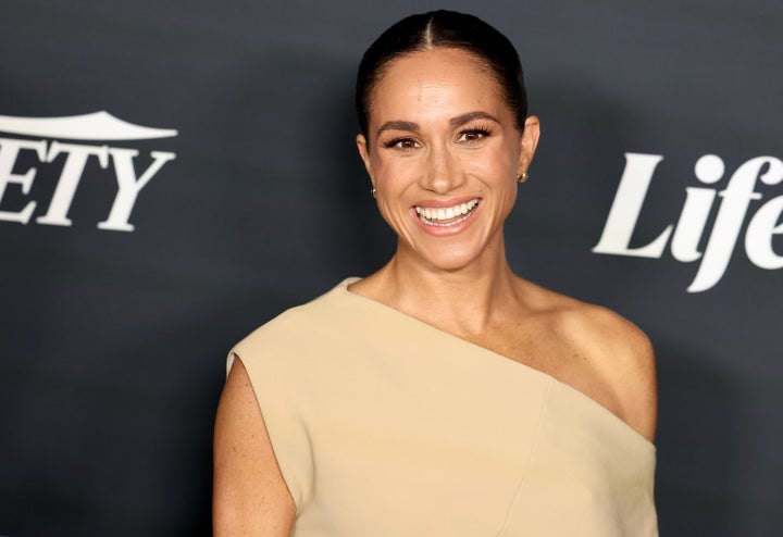 Meghan Markle pictured last week