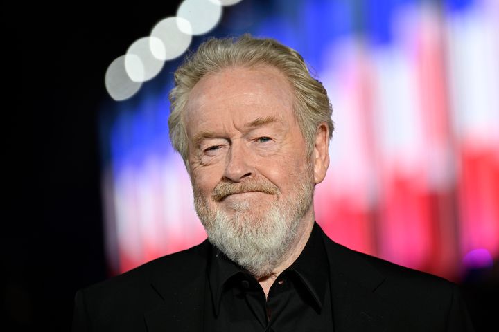 Ridley Scott at the UK premiere of Napoleon last week