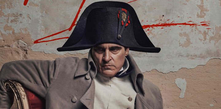Joaquin Phoenix as seen on the Napoleon poster