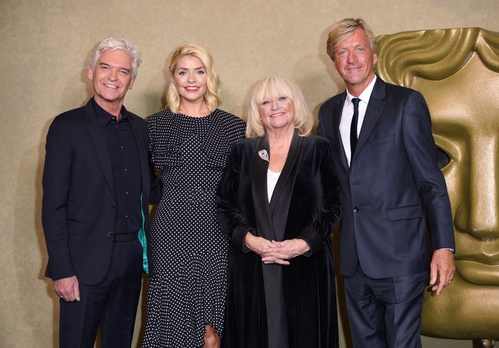 Former This Morning hosts Phillip Schofield, Holly Willoughby, Judy Finnigan and Richard Madeley in 2018