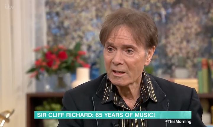 Cliff Richard on This Morning