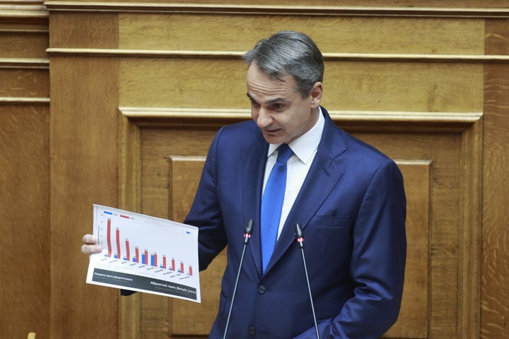 Ο Κυριάκος Μητσοτάκης αναφέρθηκε εκτενώς στις συνέπειες της κλιματικής αλλαγής και στην εμφάνιση ακραίων καιρικών φαινομένων