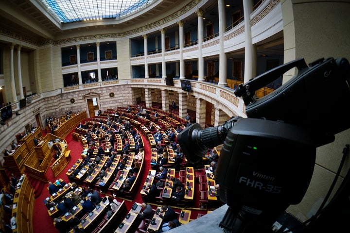 Άποψη της Ολομέλειας της Βουλής