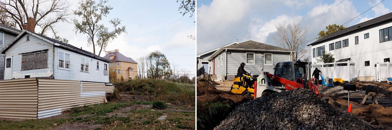 Gary's Miller Beach is one of the city's most desirable neighborhoods, but the lakefront area isn't immune to the city's epidemic of abandoned homes.