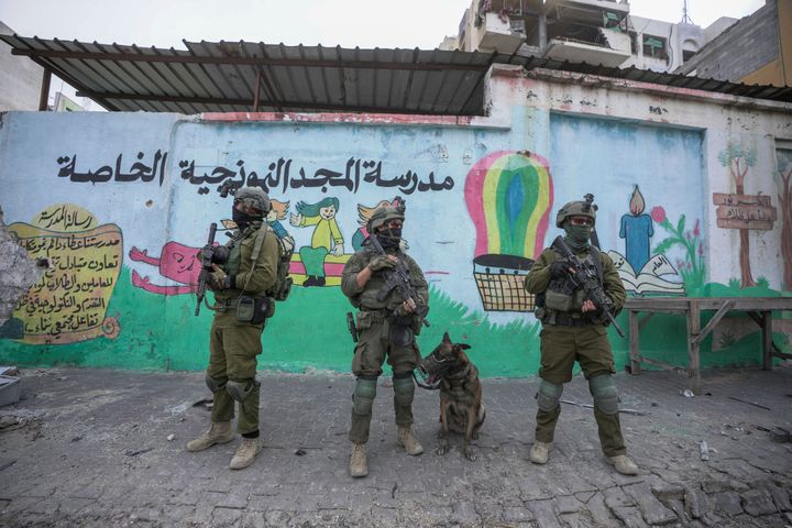 Ισραηλινοί στρατιώτες στη Γάζα στο πλαίσιο της χερσαίας στρατιωτικής επιχείρησης