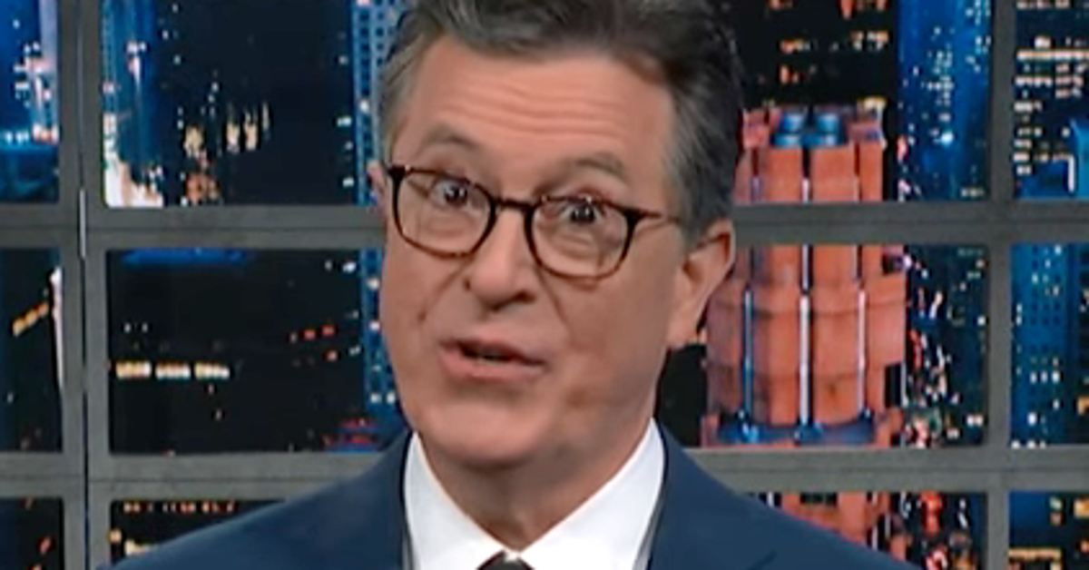 NextImg:Stephen Colbert Does The Math On Fox News Guest's Wild Thanksgiving Gripe